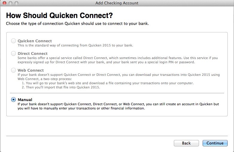 quicken for mac webconnect
